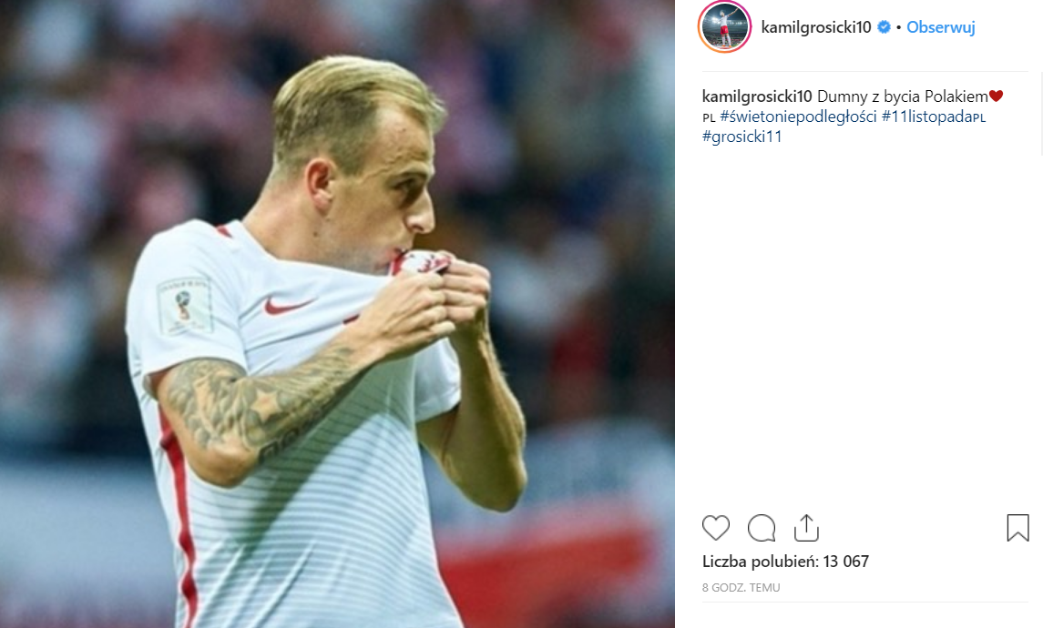 Dzień Niepodległości - Kamil Grosicki